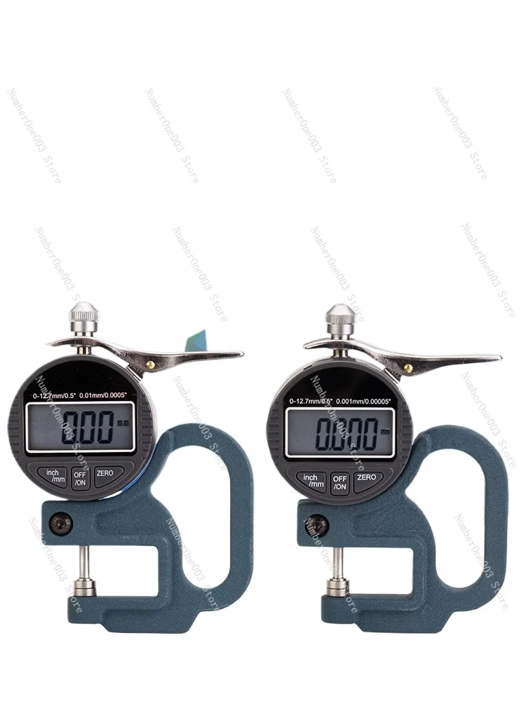 Digital Display Feeler Gauge Thickness Gauge Thickness Gauge Paper Film Cloth Tape Leather Desktop Large Span