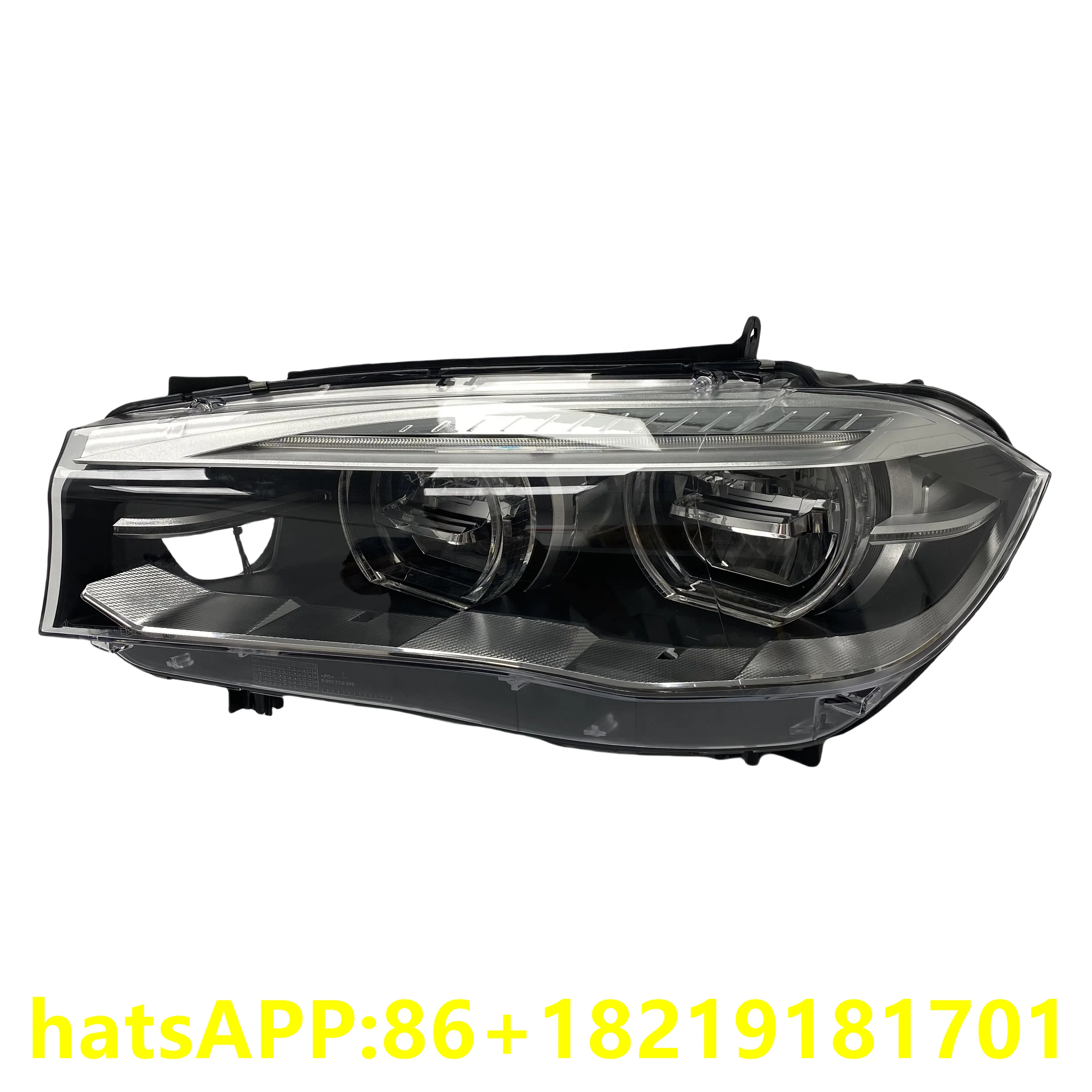 

1 шт. для фар BMW X5 F15 2014-2018, X6 F16, светодиодная фара, компьютерная версия, квадратная, 63117442647/63117442648, версия для ЕС