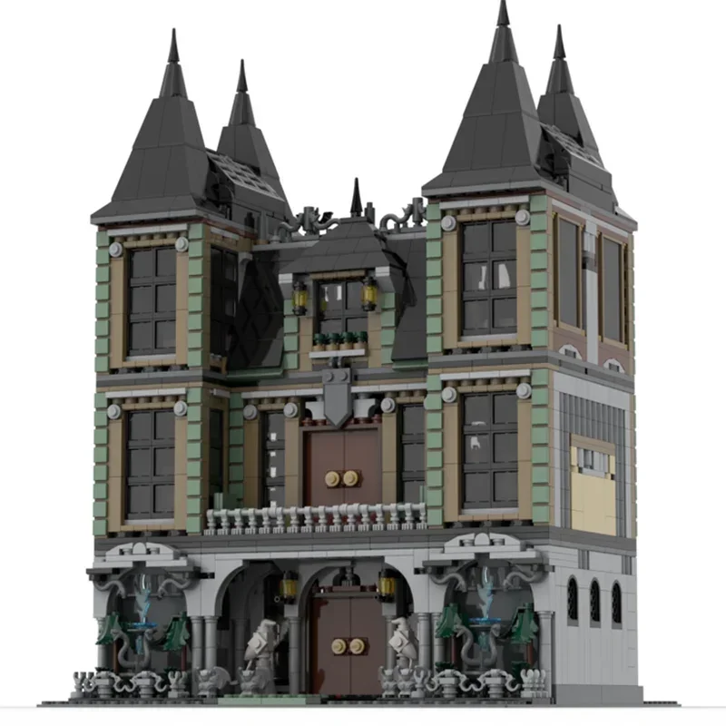 Beliebte Film Modell Moc Bausteine Manor Villa Modell Technologie Ziegel DIY Montage Bau Spielzeug Urlaub Geschenke