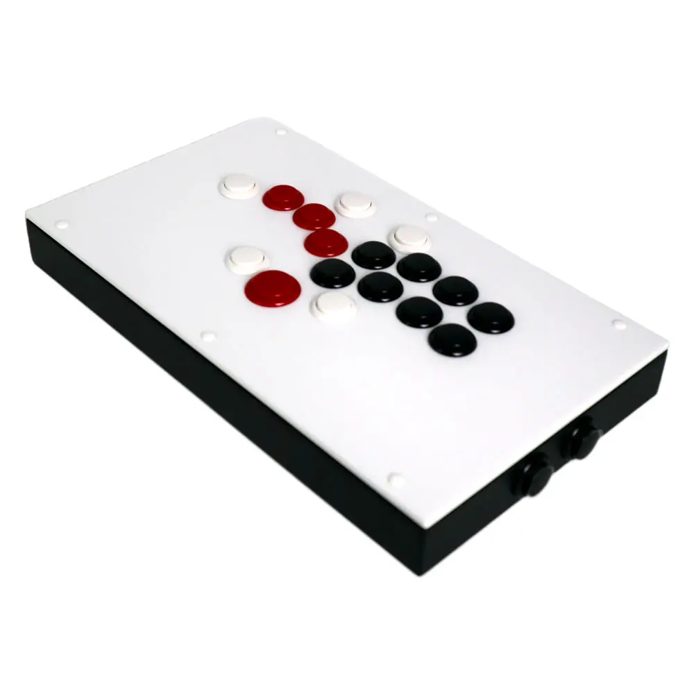 FightBox F-PRO Controller di gioco arcade senza leva con tutti i pulsanti per PC/PS/SWITCH
