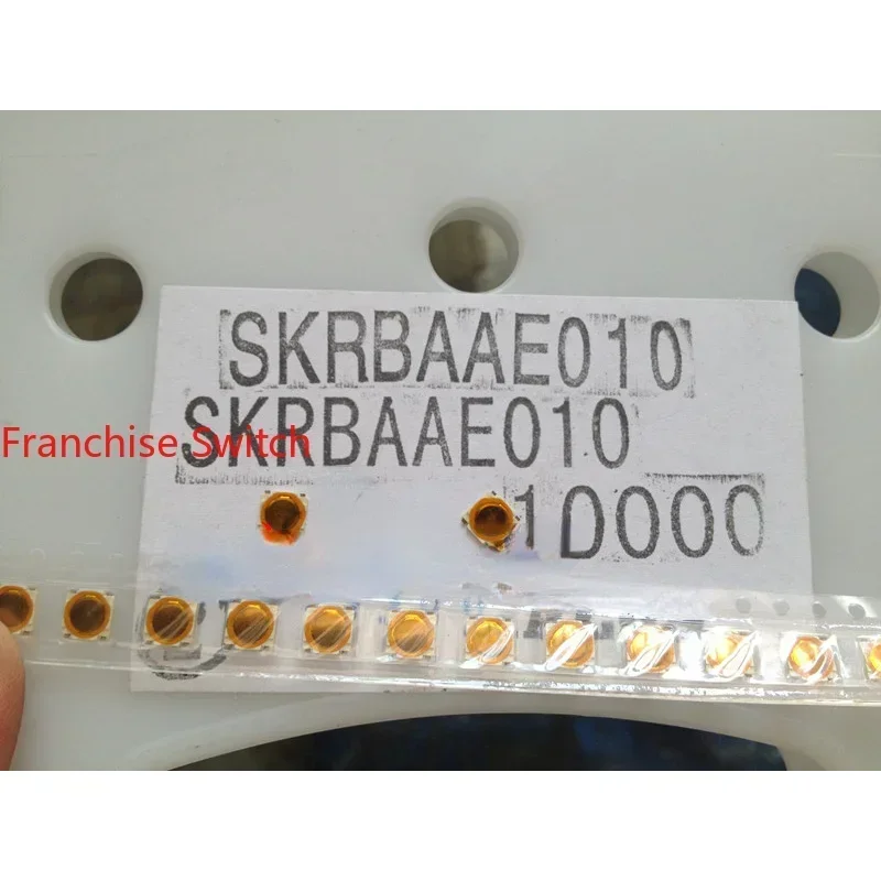 10PCS SKRBAAE010 FILM TACT SWITCH 4.8*4.8*0.55MM PATCH CAMERA MOBILE PHONE KEYS