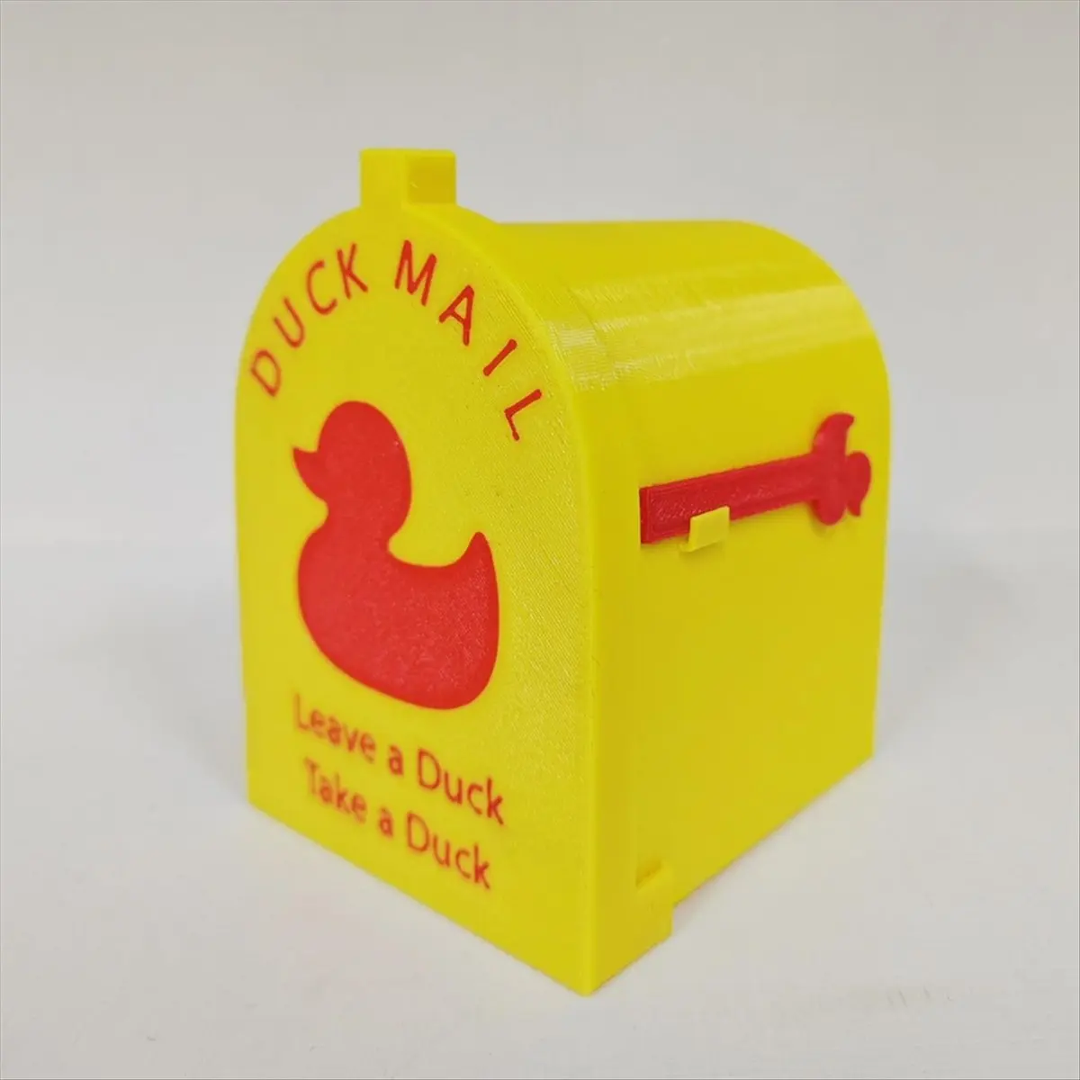 مغناطيس باب صندوق بريد صغير من كروزينج داك، ديكور صغير على شكل بطة كروز صفراء للباب والثلاجة والأسطح المعدنية #2