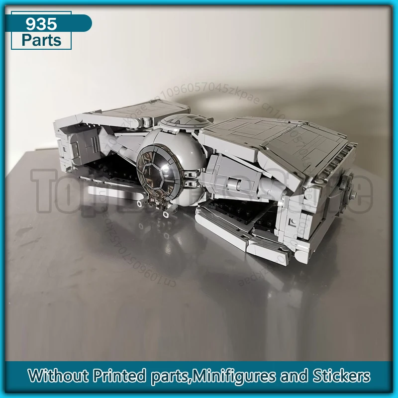 TIE V1 Erweiterte Prototyp Modell MOC Bausteine Spacefighter DIY Montieren Technologie Ziegel Sammlung Display Spielzeug Geschenke