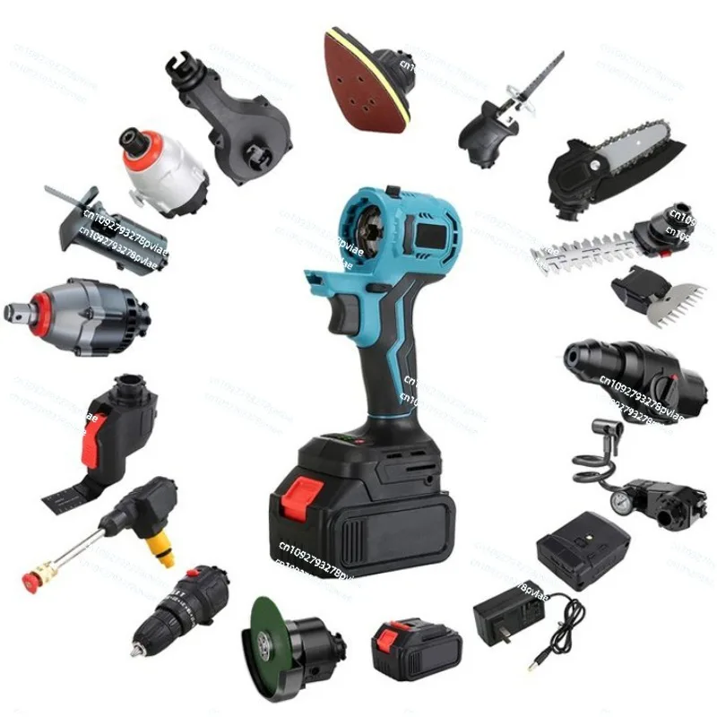 One machine multi-purpose treasure lithium battery tool combination brushless universal treasure high-power power tool