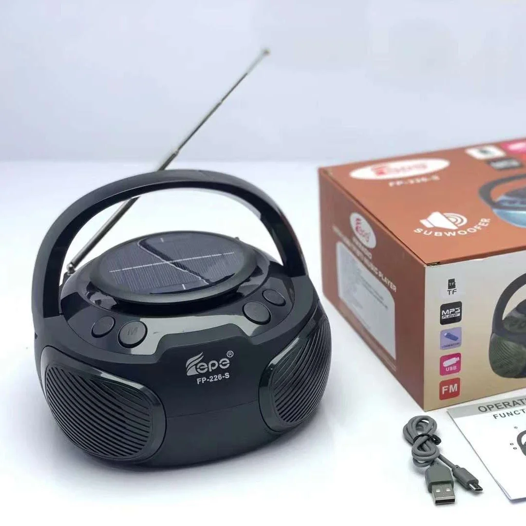 

FP-226-S China Export Wholesale Fepe Multiband Loud Sound Radio Retro Am Fm Sw Handheld Short Wave Radio Usb Radio