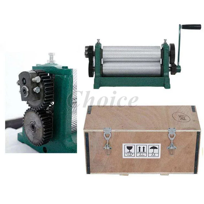 Beeswax Comb Foundation Rollers Machine Aluminum Alloy Roller Easy Demould Precision Honeycomb Embossing Tool Apiculture Supply