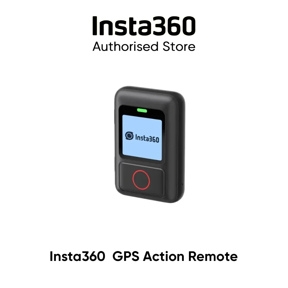 

Insta360 GPS Action Remote Control For Insta360 X4 Ace Pro GO3 X3 ONE RS X2 Action Camera Bluetooth 5.0 5m (16.4ft) waterproof