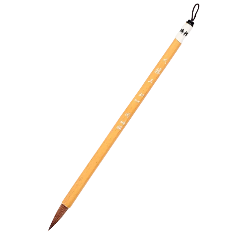 

Ancient Chinese Calligraphy Brush Weasel Bristle Mixed Hair Small Regular Script Writing Brush Copying Lingfei Scriptures Brush