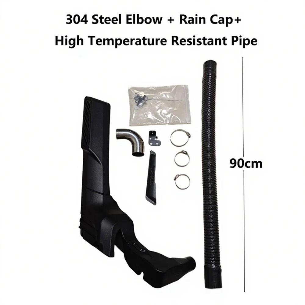 For Suzuki Jimny JB74W 2019‑2023 4X4 Offroad Air Intake Snorkel Wading Breath Hose Tube Complete Kit Car Exterior Accessories