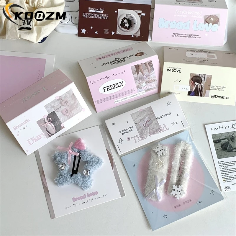 Kpop Photo Card Holder Set, Cartão de Cabeça, Back Fix Decor Paper Board, DIY Packing Material, Gift Packaging Jóias, 3 ", 10Set