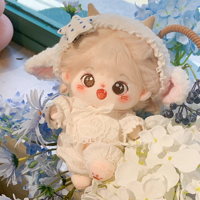 Originele Katoenen Pop 10cm20cm Babykleertjes Lam Pyjama Poppenkleertjes Veelzijdig Schattig Geen Attribuut Aankleden Alleen Kleding, Geen Pop