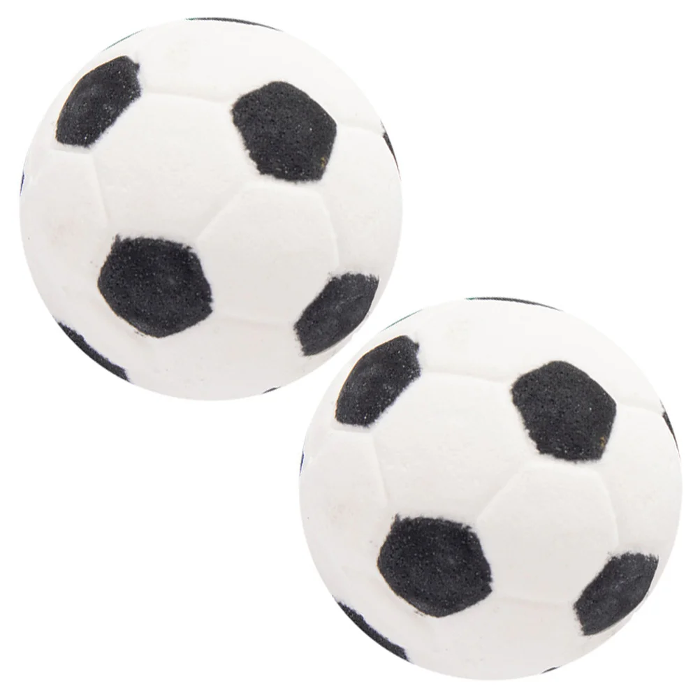 Ballon de Sel de Bain de Football, Douche pour le Bain, Naturel, Portable, Sel de Mer, Pratique, Voyage, Enfant, Mignon, 2 Pièces