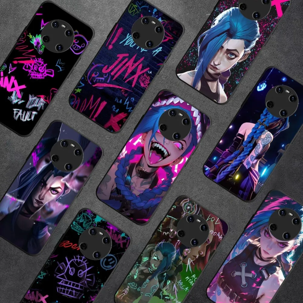 Jinx A-Arcane Phone Case For Huawei Y9 6 7 5 Prime Enjoy 7s 7 8 Plus 7a 9e 9plus 8E Lite Psmart Shell