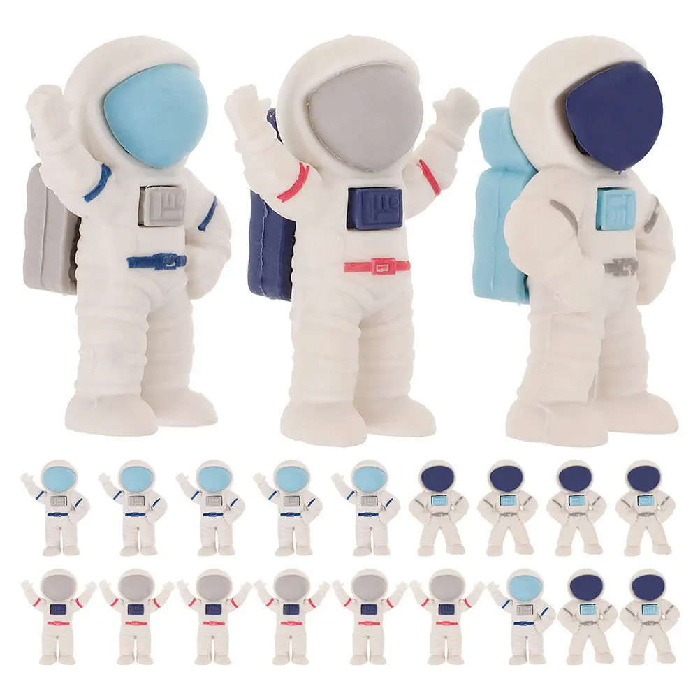 Gommes d'astronautes sur le thème de l'espace, 36 pièces, gommes à crayon en vrac, fournitures scolaires, papeterie cadeaux de fête