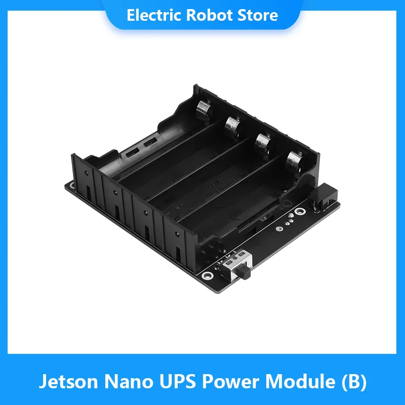 

Waveshare UPS Power Module (B) For Jetson Nano, 5V Uninterruptible Power Supply, 5A High Current, Pogo Pins Connector