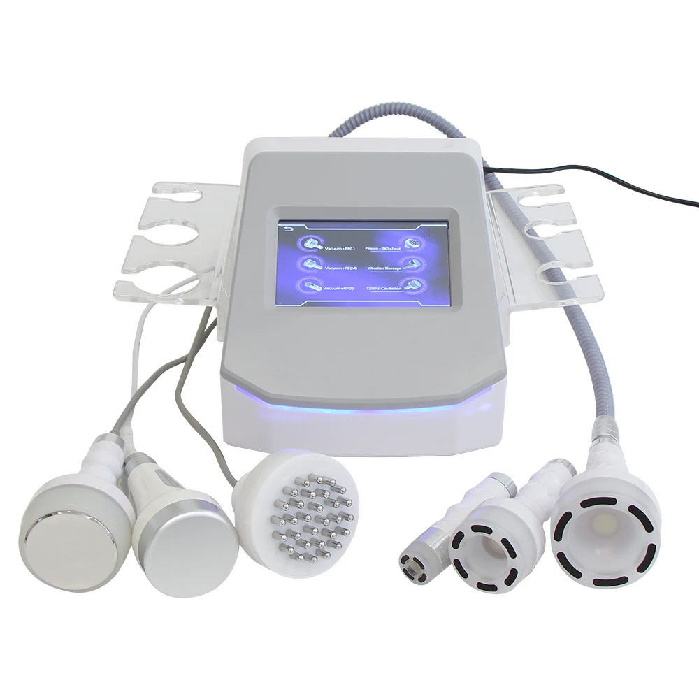 New 120K Ultrasonic Cavitation Slimming Machine 5D Vaccum Cellulite Massager Body Shape Skin Tightening Facial Beauty Device