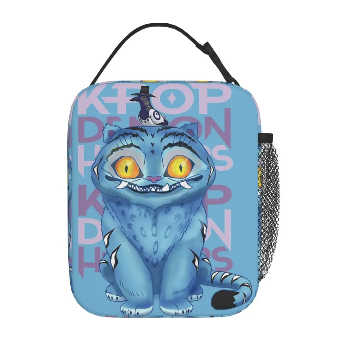

Hello Friend My Cat Demon Hunters Insulated Lunch Bag Thermal Meal Container Portable Tote Lunch Box Food Handbags Office Picnic