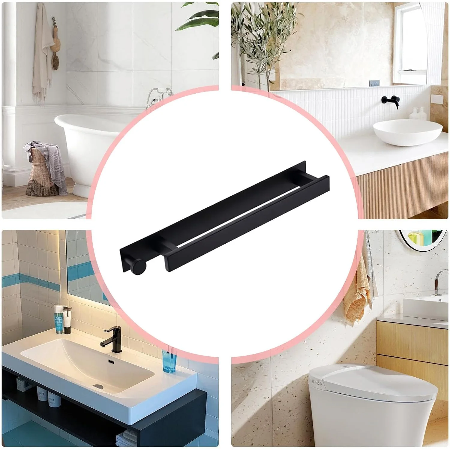 Thumbnail 4 - #49 Ranked Bathroom Towel Bars Picks in 2026