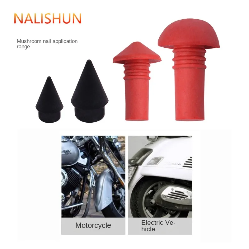 Motorcycle & Electric Scooter Vacuum Tire Quick Repair Tool Kit - Tire Repair Gun with Vulcanizing Agent & Mushroom Nail Plugs view 3