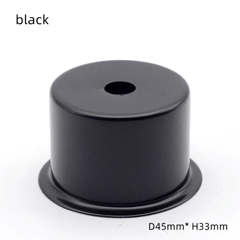 Metal cup for E26 plastic lamp holder E27 lamp cup shade for chandeliers led pendant ceiling lights retro vintage socket iron