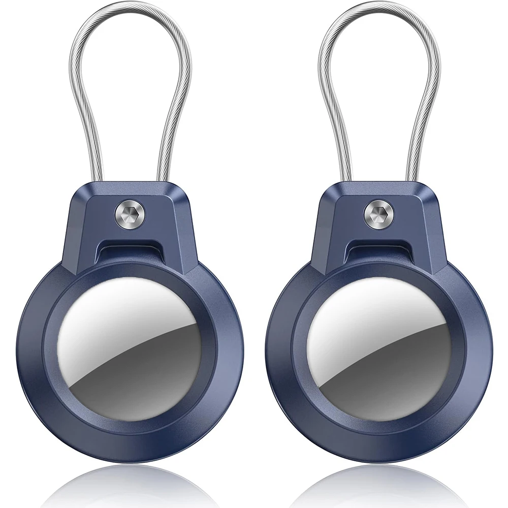 GITFOS Airtag-Halter für Apple Airtag GPS-Tracker-Hülle, Anti-Verlust-Schlüsselanhänger, Halter für Gepäck, Rucksack, Haustierhalsband, Schlüssel