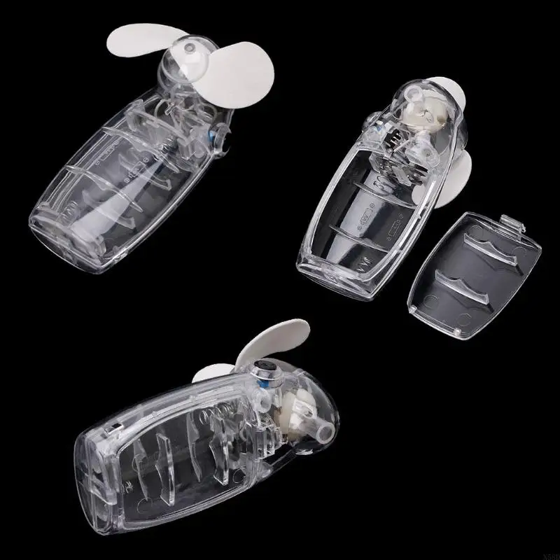 محمولة Mini Pocket Fan Cool Cool Hand Hand Battery Travel Holday Blower Cooler N58D