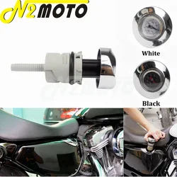 Motorcycle Oil Tank Dipstick Temp Gauge For Harley Sportster Low/SuperLow XL1200 833 Custom Nightster Forty-Eight Roadster 04-19