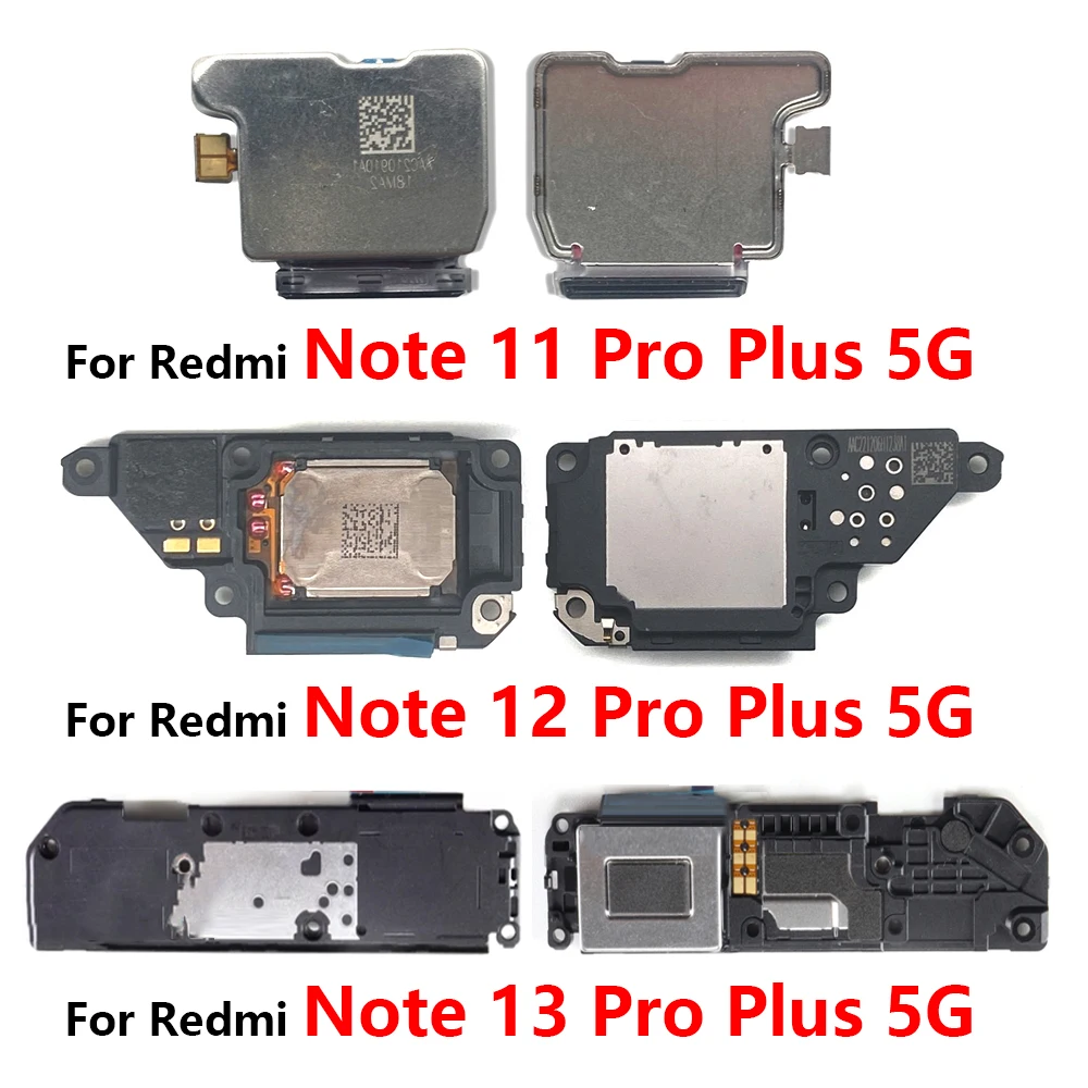 

New For Xiaomi Redmi Note 11 12 13 Pro Plus 5G Loudspeaker bottom Loud Speaker Sound Buzzer Ringer Flex Cable