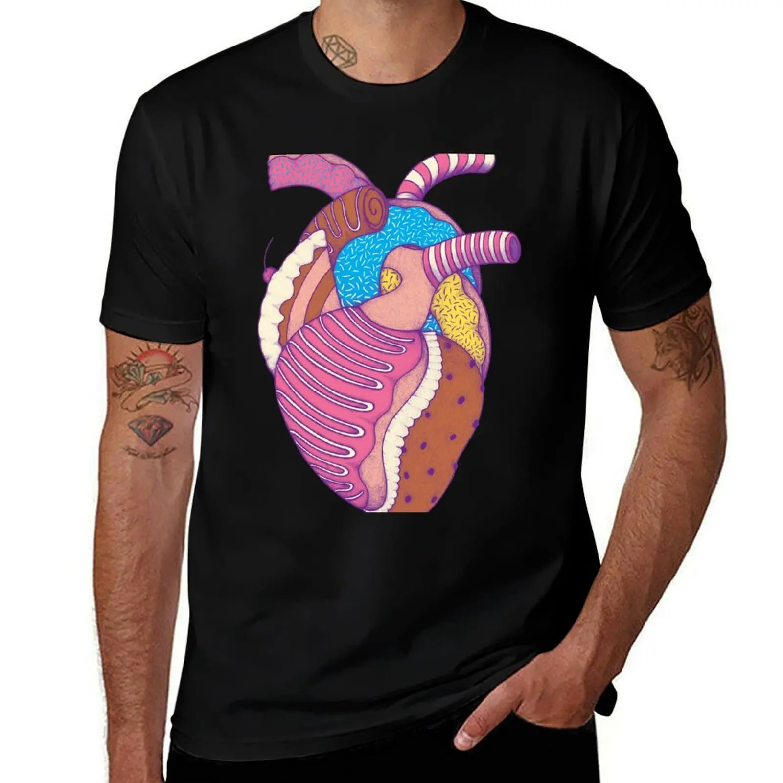 

Sweet Heart T-Shirt tees summer clothes cute tops customs design your own mens designer t shirt