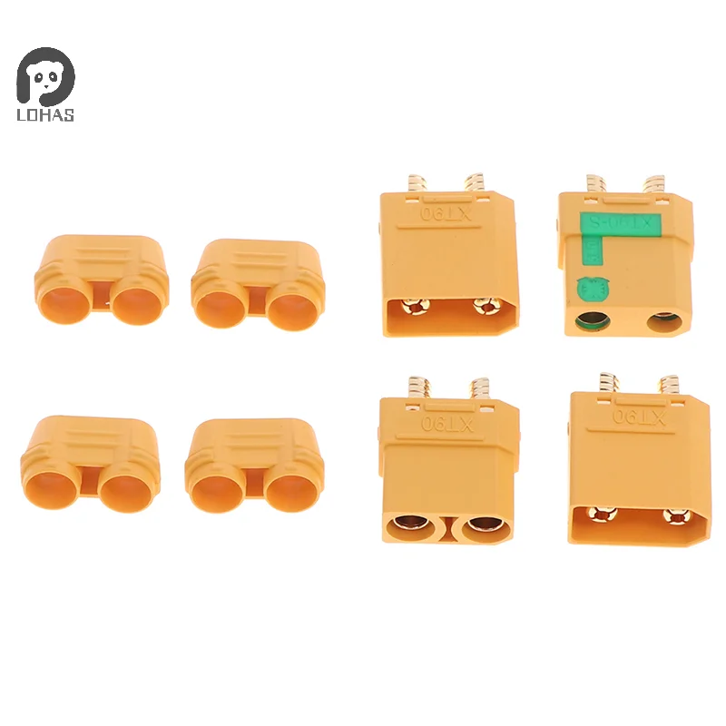 Female Male Plug XT90 Connector Anti-Spark Male Female Connector With Housing Sheath