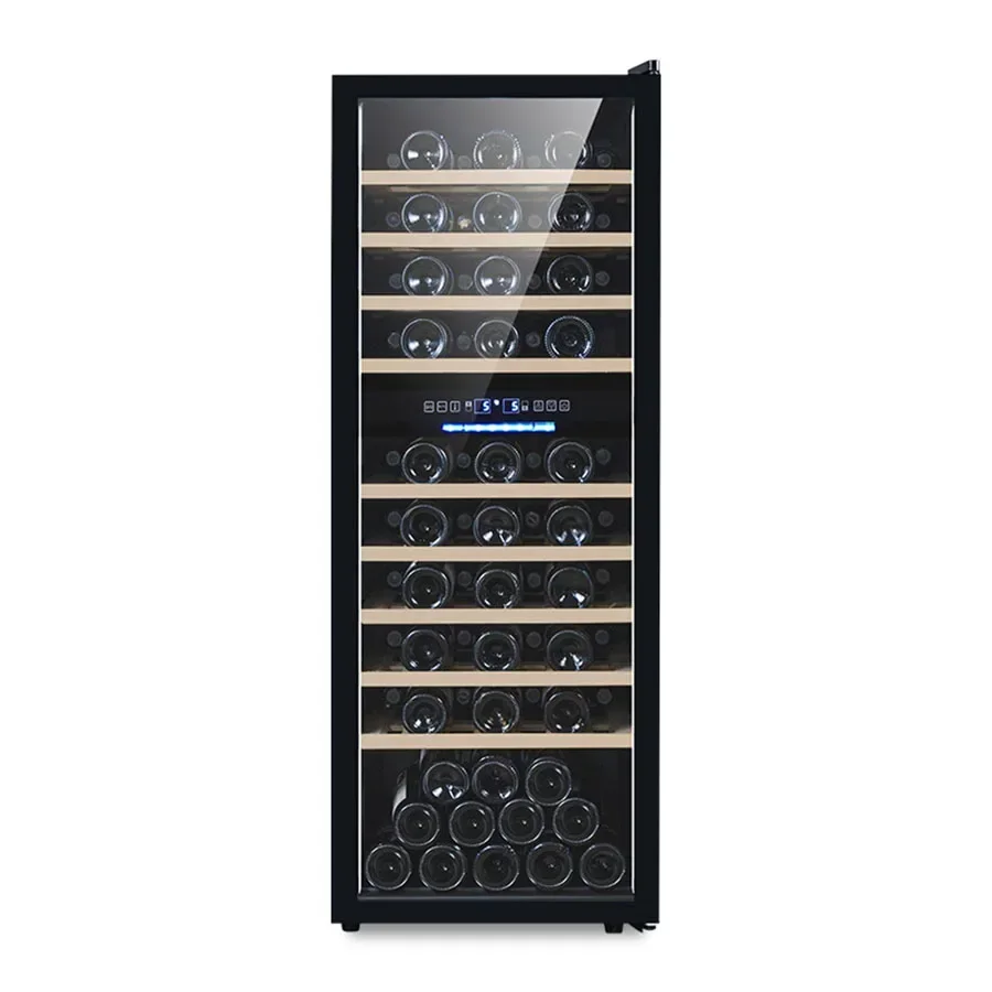 

Home Wine Rack Houses Small Single Cooler Refrigerator Black Storage Cube Thermostatic Bar Cabinet Galss Club Furniture