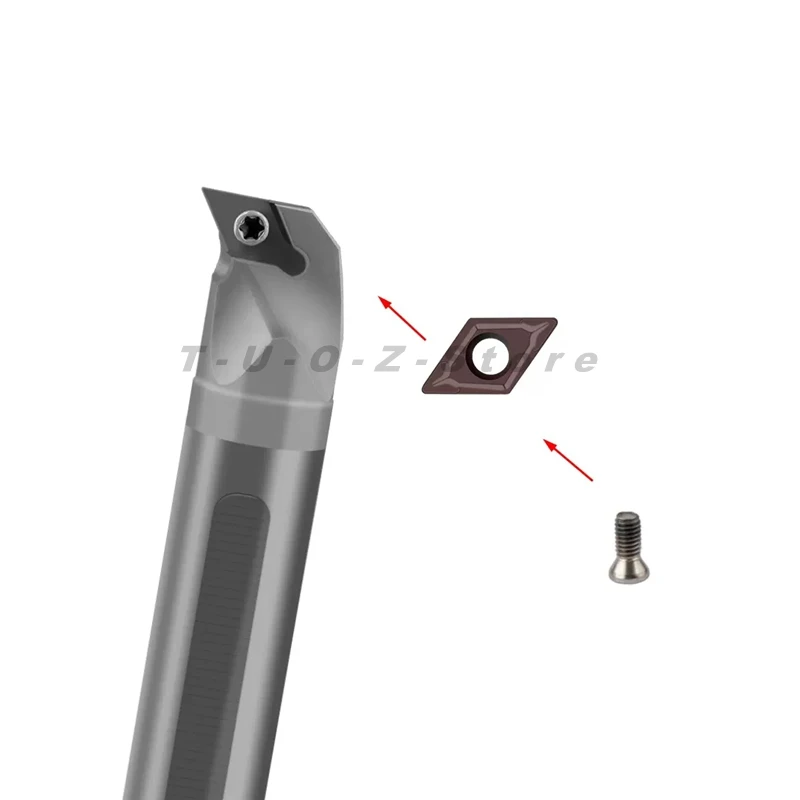 Imagem -03 - Tungstênio Aço à Prova de Choque Torno Chato Bar Ferramenta de Torneamento Interno Sducr Sducl 07 11 C08k C10k C12m C14n C16q C18q C20r C25s