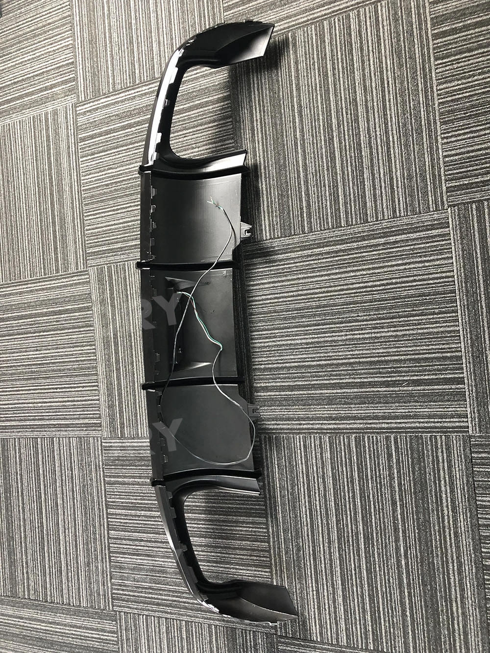 

For Audi A4 B9 S4 A4 Sline Sedan 4 Door 2017 2018 2019 Rear Bumper Diffuser Lip Splitter Spoiler Auto Accessories Tuning