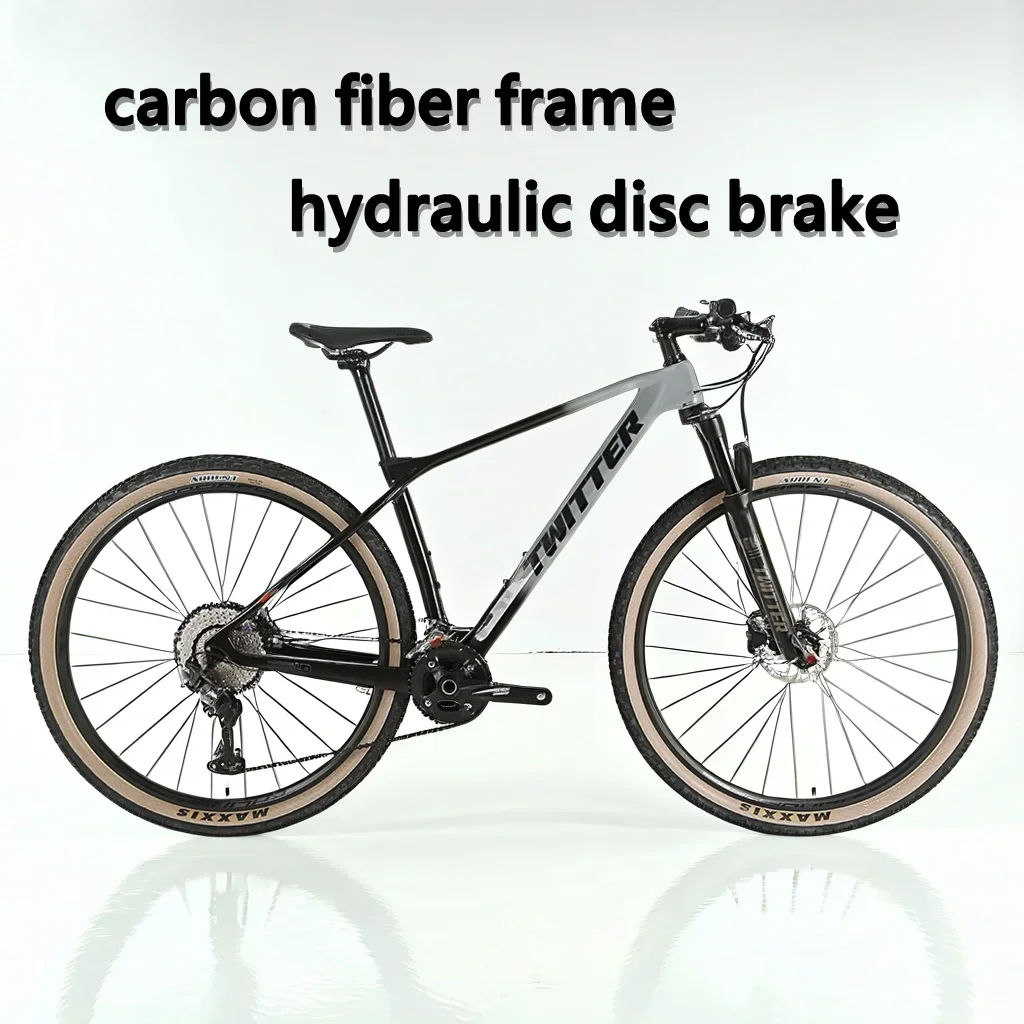 27.5/29 inch carbon fiber mountain bike hydraulic disc brakes SX-12 speed Downhill bicicleta hard tail Cross Country Bicycle