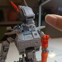 3D Printed Chappie Action Figure Desktop Decoration Model Painted Model Transformable 20cm Toy Model