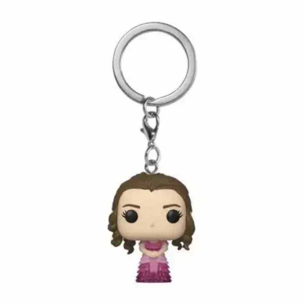 Harried Series Keychain Ginny Ron Hedwig Snape Fawkes Dementor Luna Pocket Pop Key Ring Chain Toy