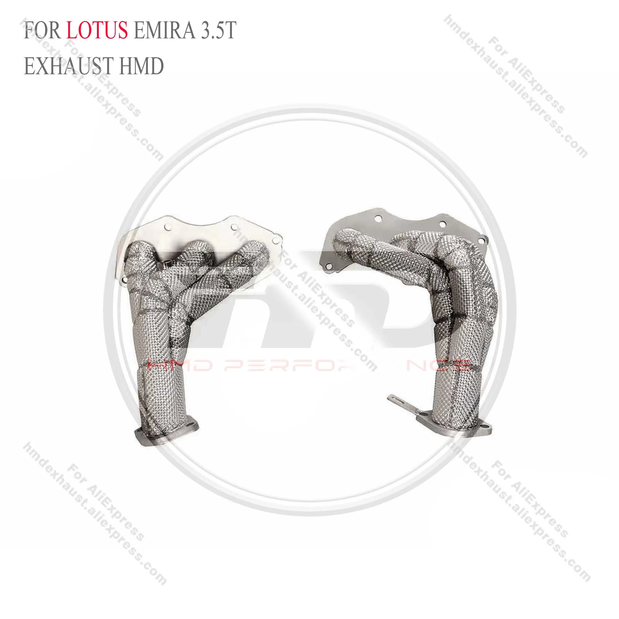 HMD Exhaust System Performance Manifold for for Lotus Emira 3.5T Car Accessories with Heat shield