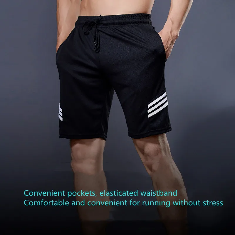 100% Polyester T-Shirts Sports Suit Quick Dry Lightweight Pants Running Athletic Wear Summer Short Sleeve Shorts 2 Pieces Set