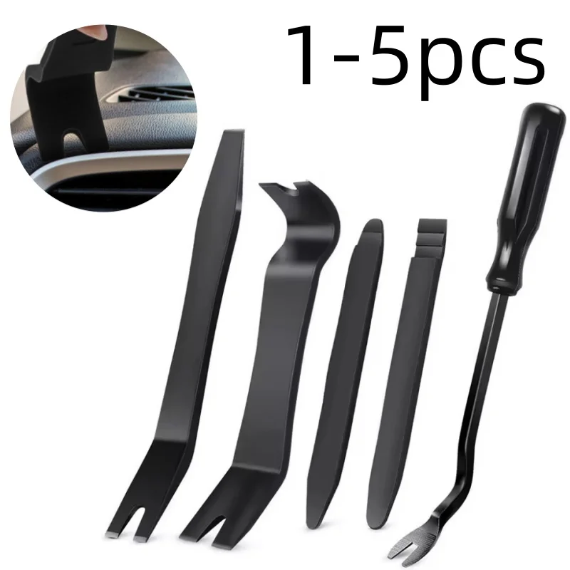 

Набор инструментов для снятия обшивки автомобиля (4/5 шт.): для ремонта приборной панели, стереосистемы, DVD-плеера, демонтажа пластиковых панелей салона. Инструменты для авторемонта.