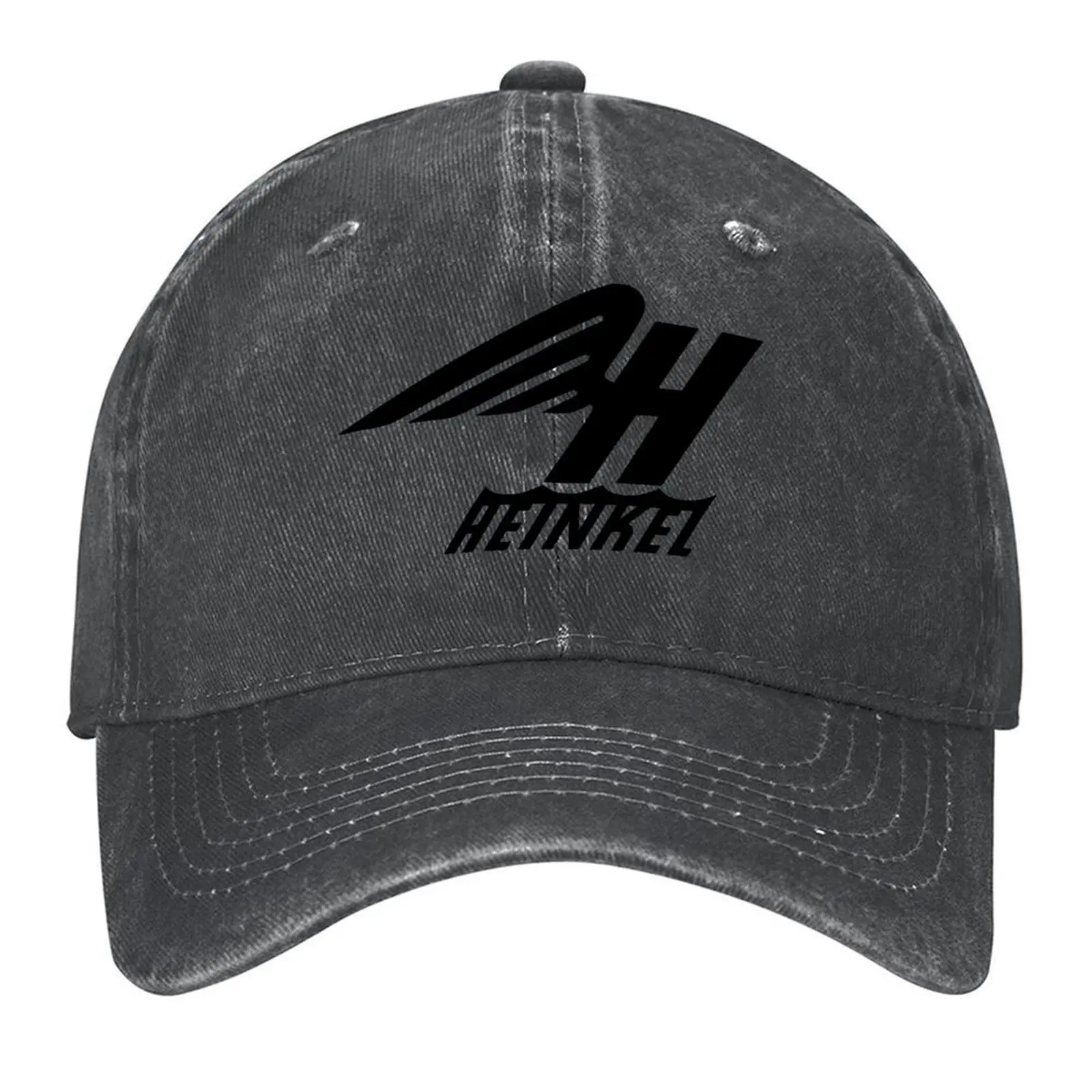 

Heinkel Flugzeugwerke Logo (Black) Baseball Cap Sunscreen western Hat New In Hat Luxury Cap Mens Caps Women's