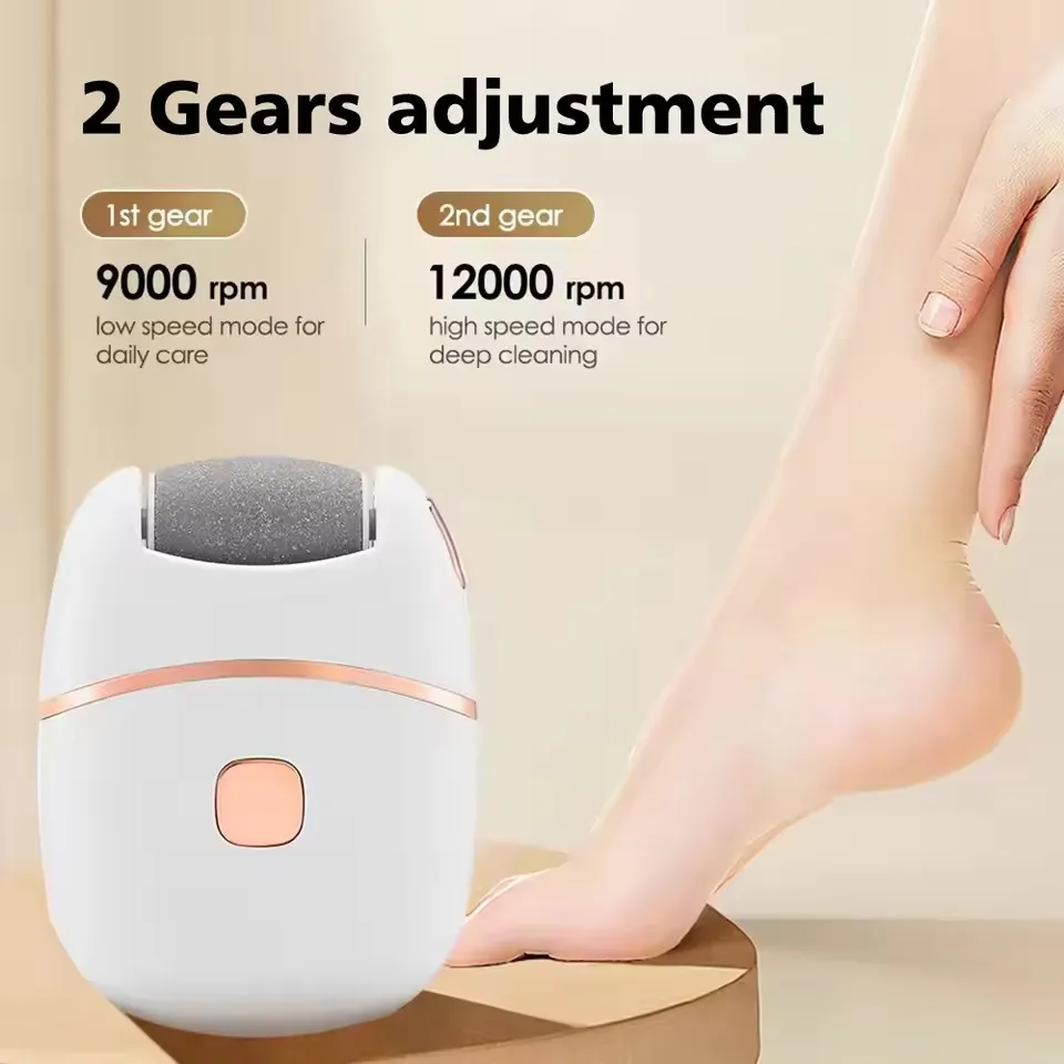 ชาร์จไฟฟ้าเครื่องบดเท้า Dead Skin Remover แคลลัสฟุต Scrubber เท้าไฟฟ้าแฟ้มแห้ง Dead Cracked Foot Care Repair