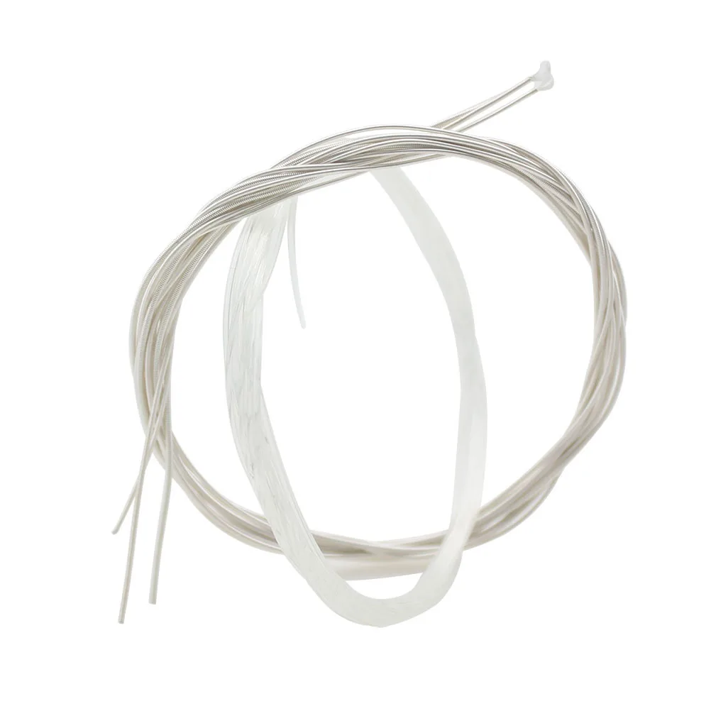 مجموعة أوتار الجيتار الكلاسيكية مكونة من 6 قطع من سلسلة النايلون لاستبدال الجيتار الشعبي الصوتي ملحقات أدوات الموسيقى الاحترافية