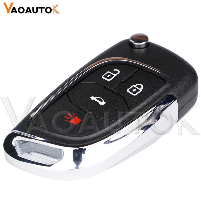 Modified Folding Remote Car Key Shell For Chevrolet Opel Buick Cruze Epica Lova Camaro Vauxhall Insignia Astra Mokka 2345uttons