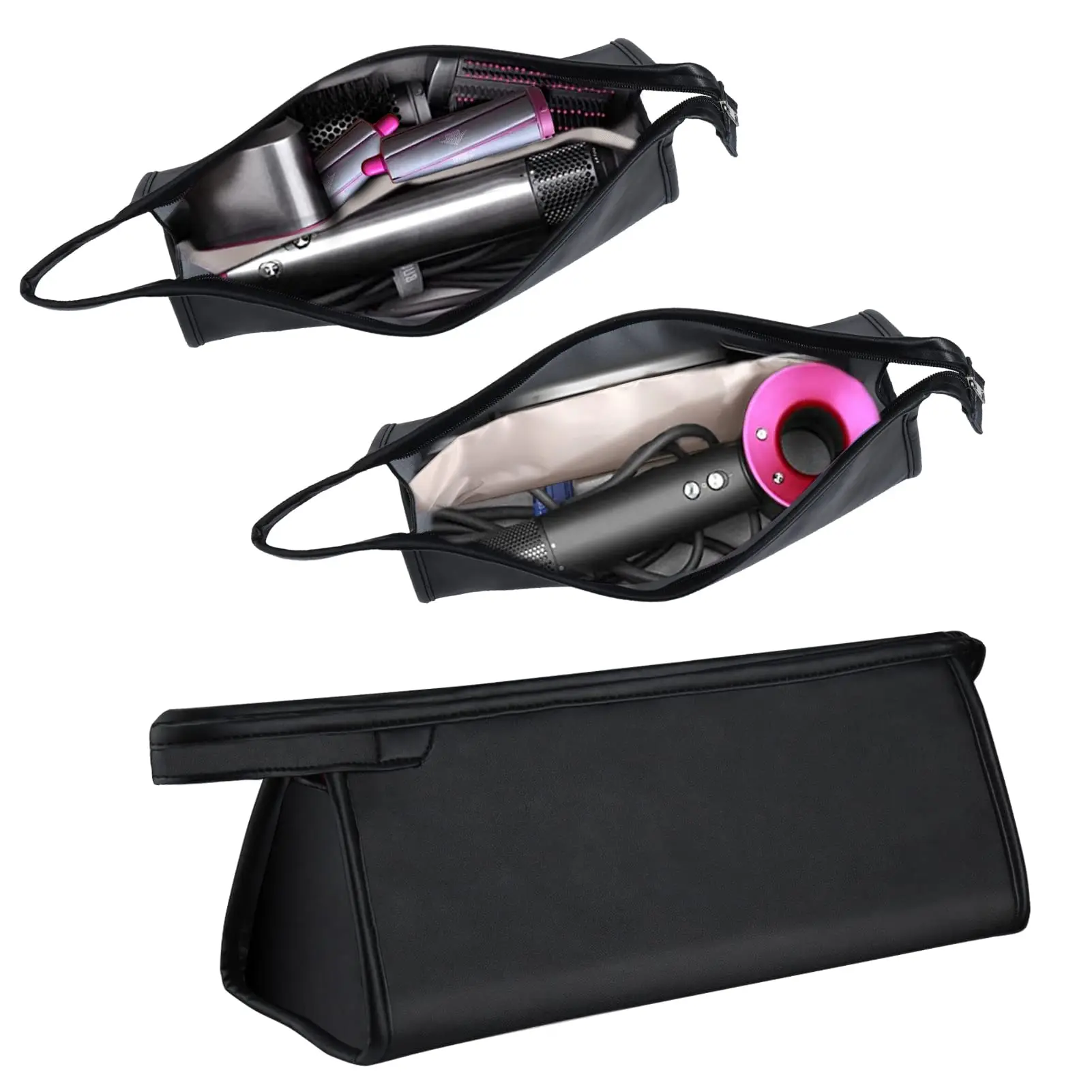 Reiseetui für Dyson Airwrap Styler/Shark Flexstyle, Tragbare Tragetasche für Dyson Supersonic Haartrockner, Wasserdicht und Rutschfest – Detail 2