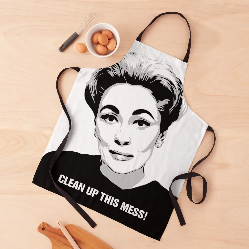 

Mommie Dearest | Clean up this Mess! | Pop Art Apron waterproof apron woman custom apron woman