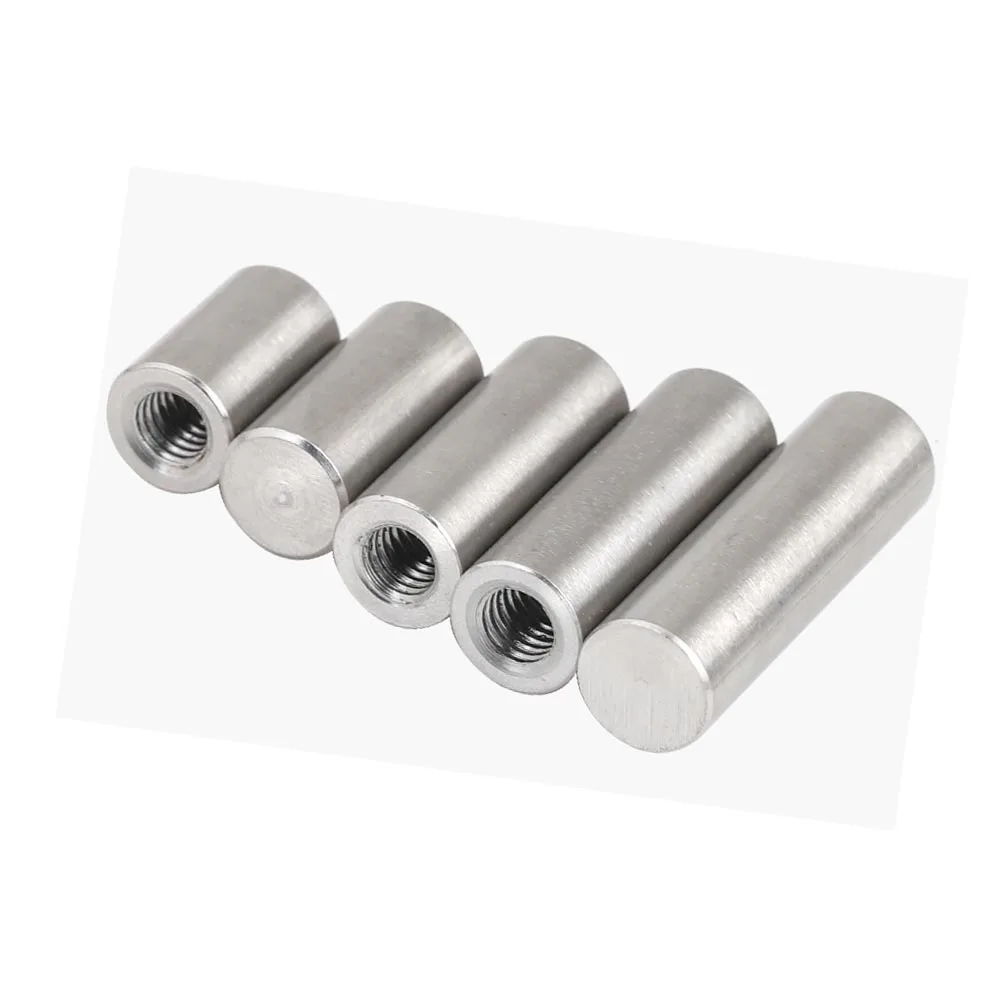 M2.5 M3 M4 M5 M6 M8 304 Stainless Steel Molding Embedded Internal Thread Bearing Cylindrical Position Roll Blind Dowel Pin GB120