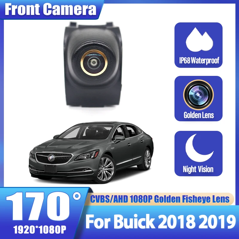 

Golden lens Suitable For Buick 2018 2019 Envision Front View Camera CVBS AHD Dual Switching Horizontal 170 Degrees Accessories