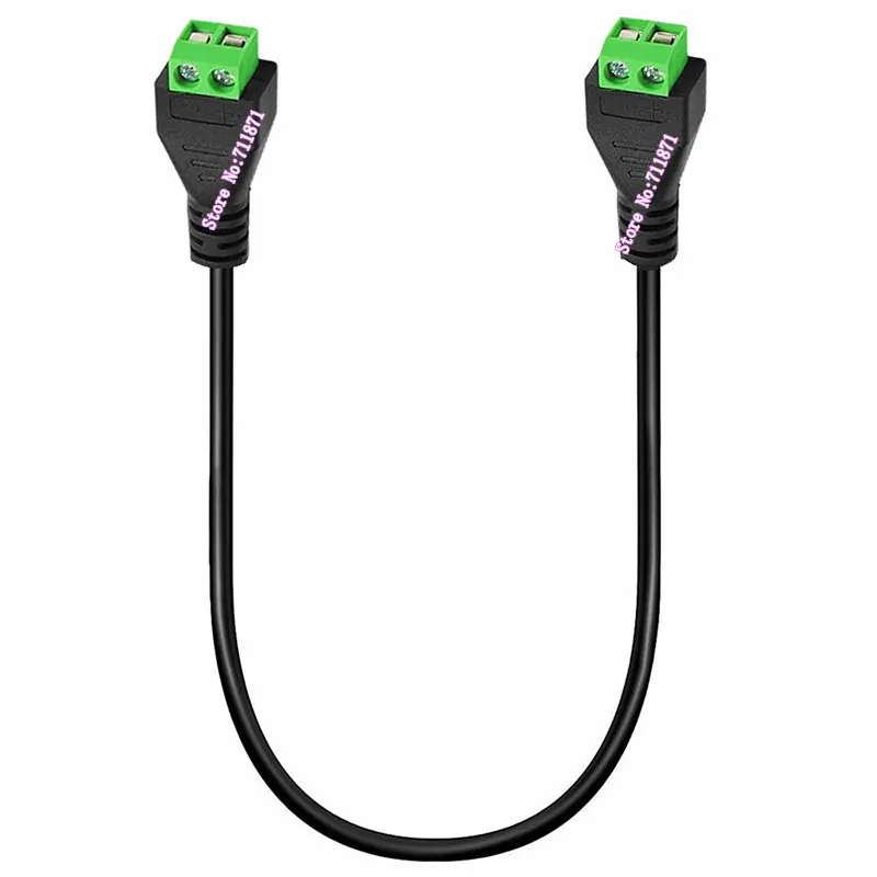 No need welding screw fixed 2P 3 Pin 4Pin Signal Data Charging extension Adapter Cable Line 2 3 4 Pin Welding free DIY Wire Cord