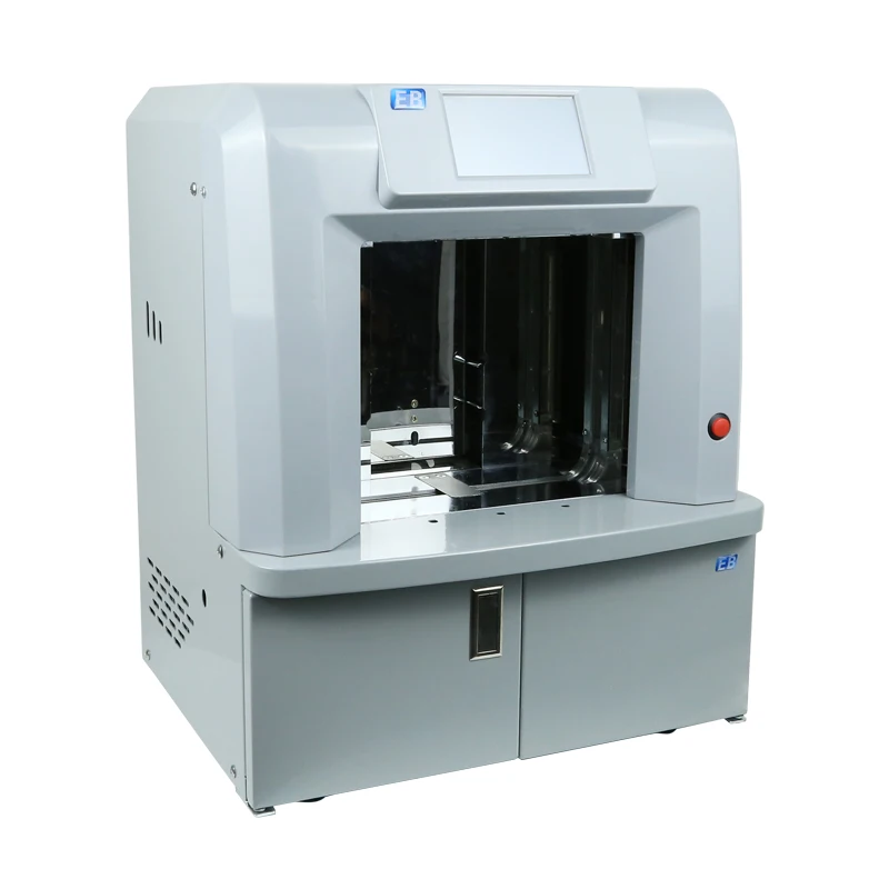 JB-2000-3 Auto Banknote Binding Machine Photoelectric Protection Hot-pressed Sealing Tape Wrapper