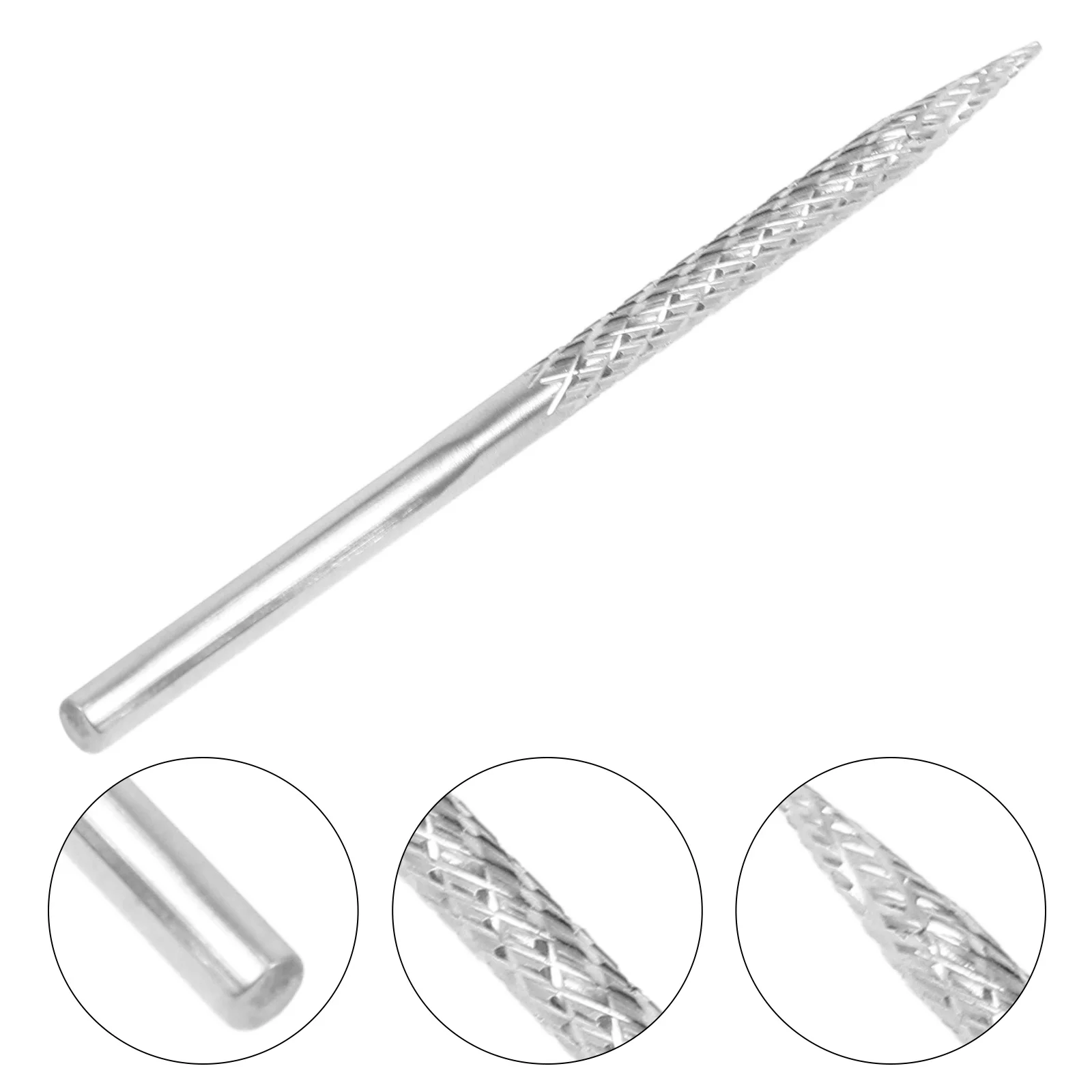 

3Mm Repair Drill Bit Durable Plug Tool Leak Sealing Car Repair Tool Tire Patch Plug Tire Buffer Fast Reamer Bit